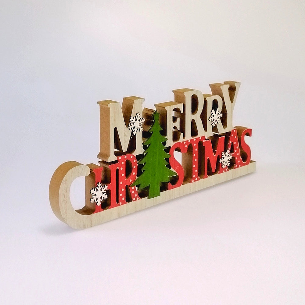 Merry Christmas' standing Sign