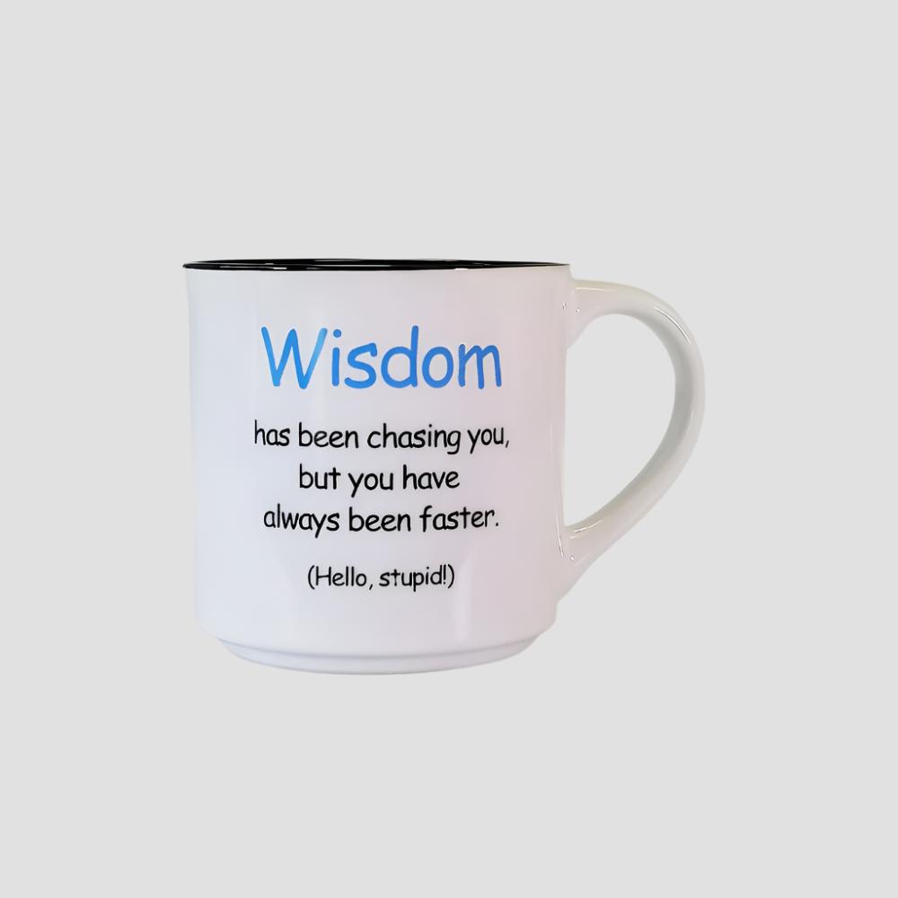 Boxed Mug - 'Wisdom Chasing You...' Mug