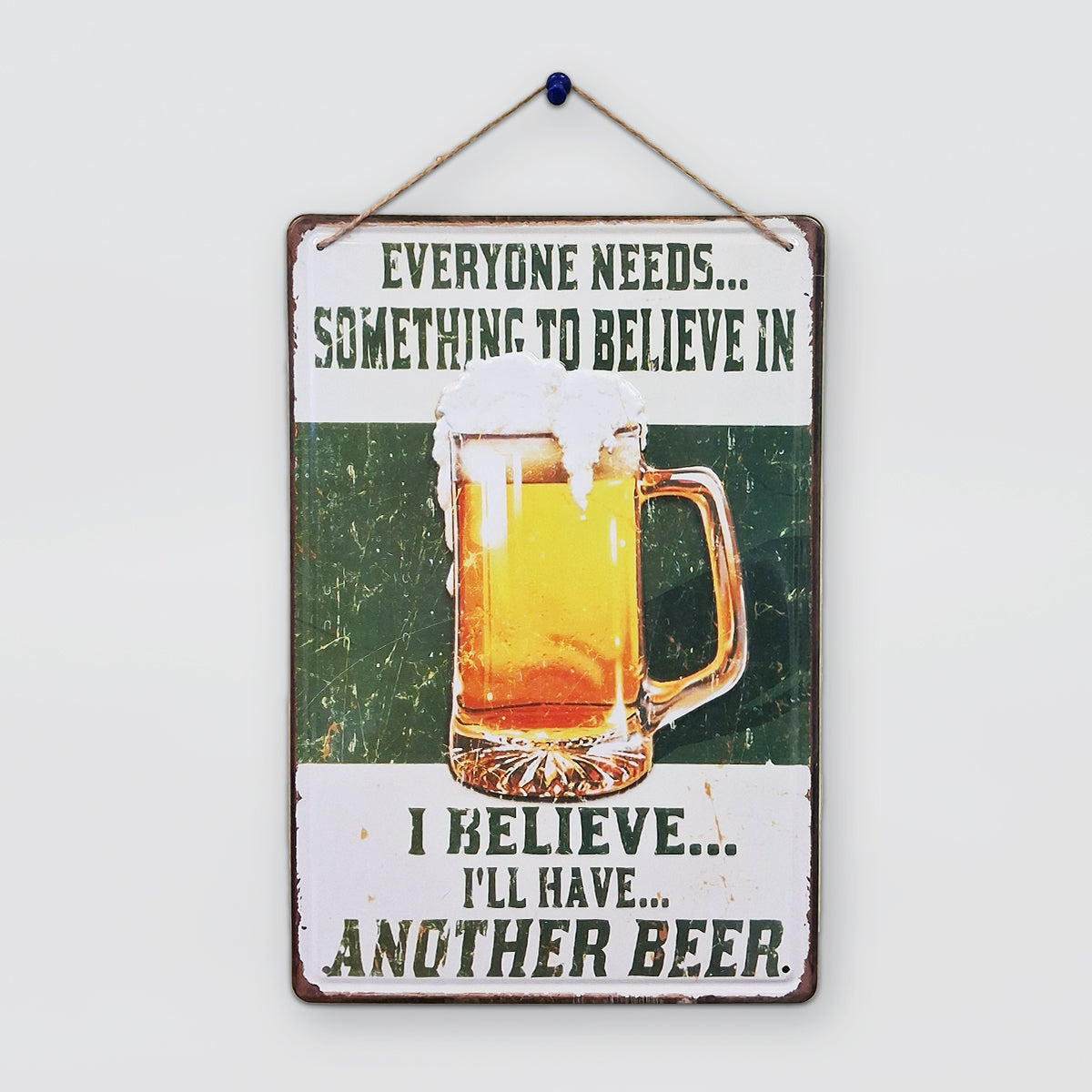 Fun Tin Sign - Another Beer