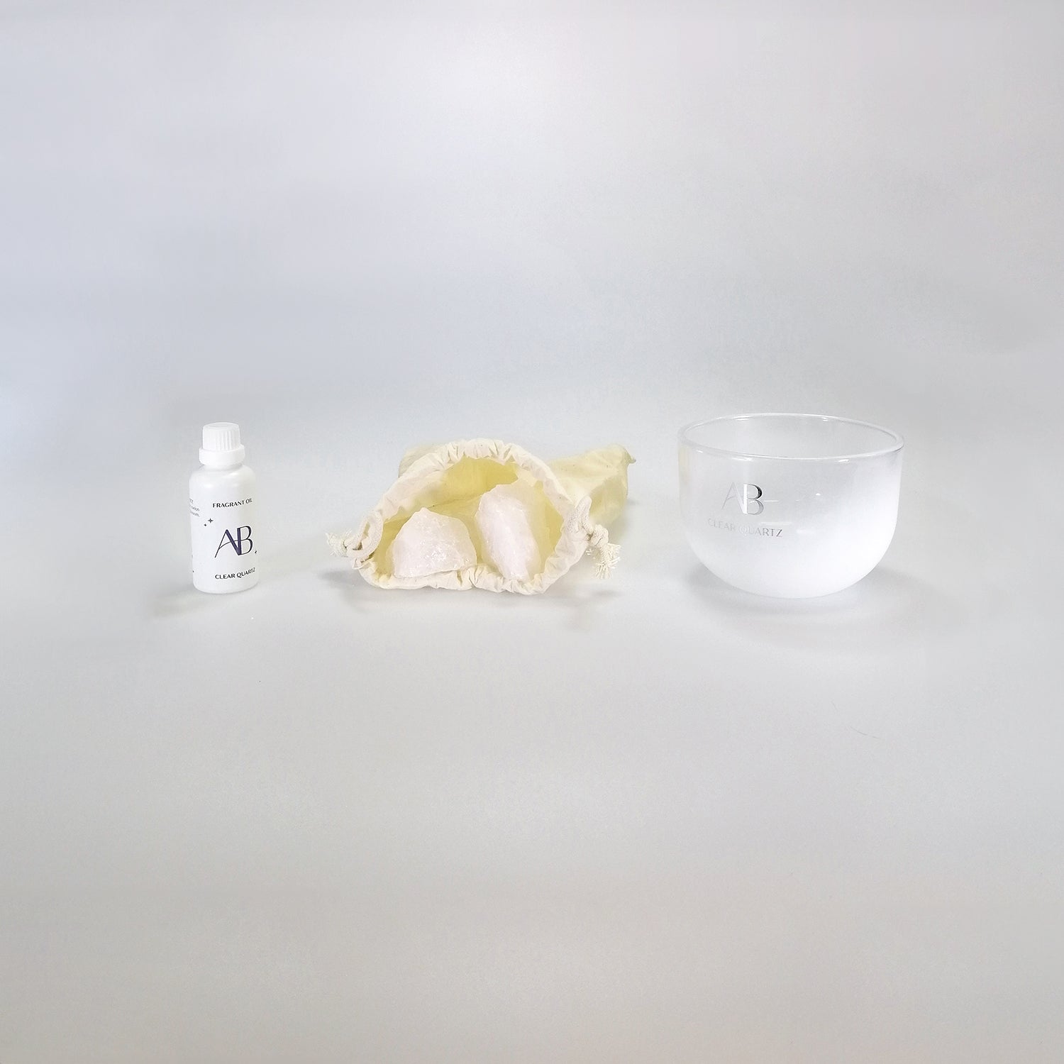Home Fragrance Co. Crystal Potpourri Set - Clear Quartz