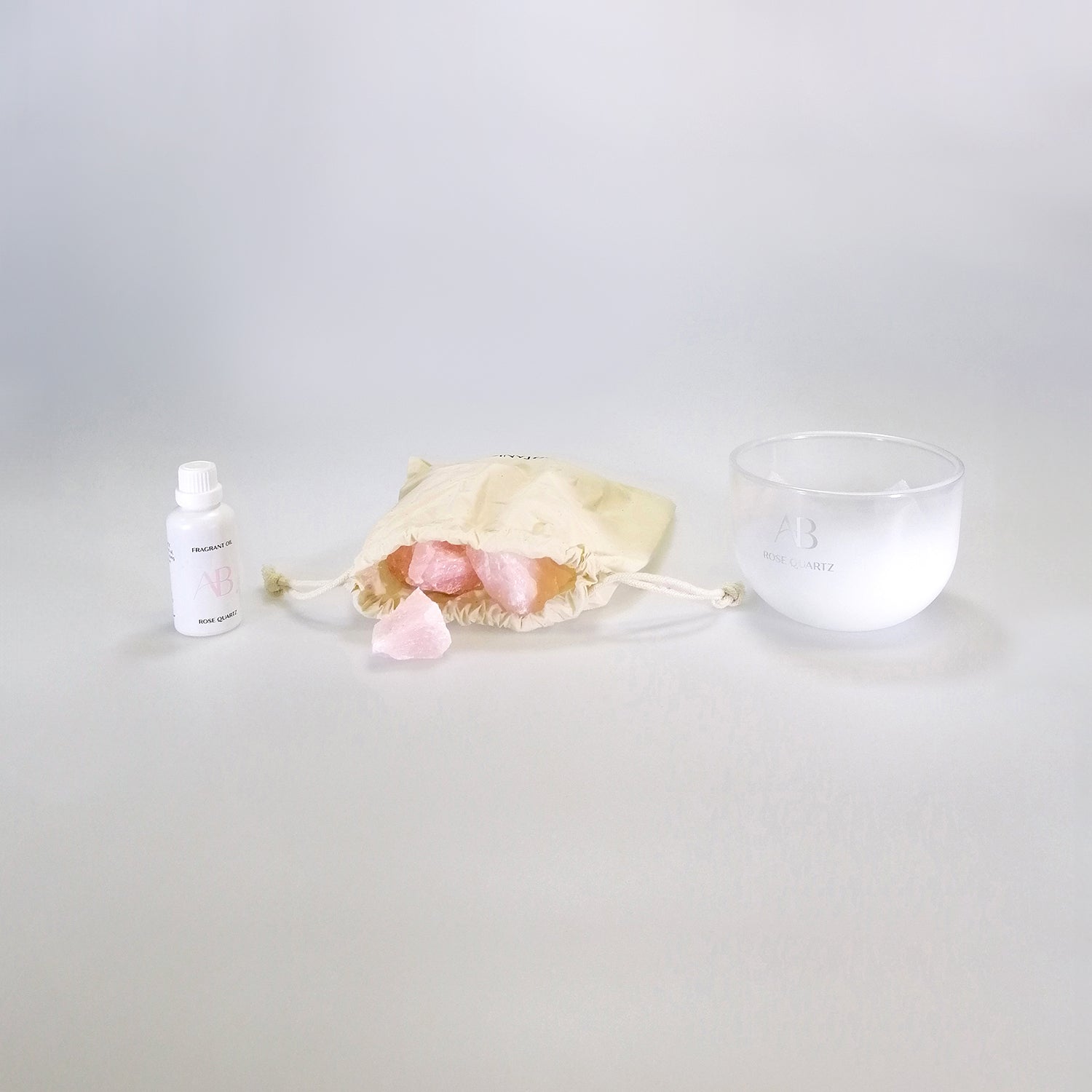 Home Fragrance Co. Crystal Potpourri Set - Rose Quartz