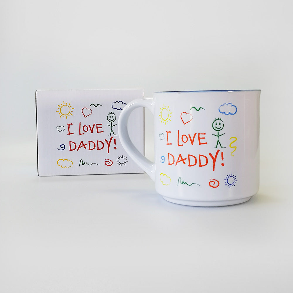 'I Love Daddy!' Heartfelt Mug