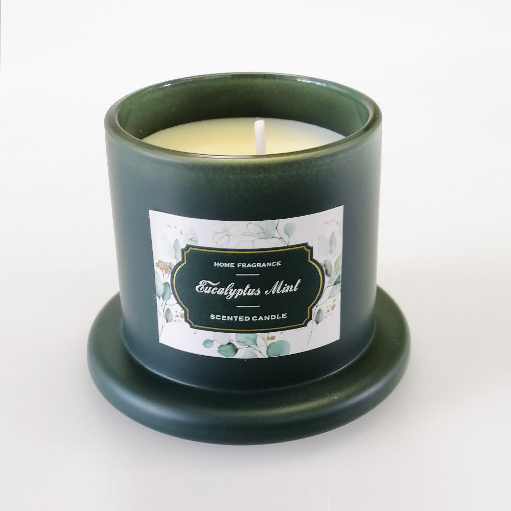 Candle With Glass Lid 100g