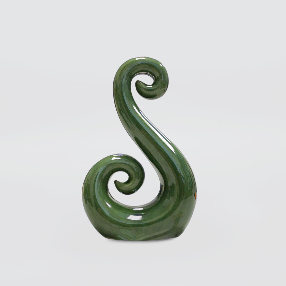 Ceramic Figured 8 Koru - 12cm