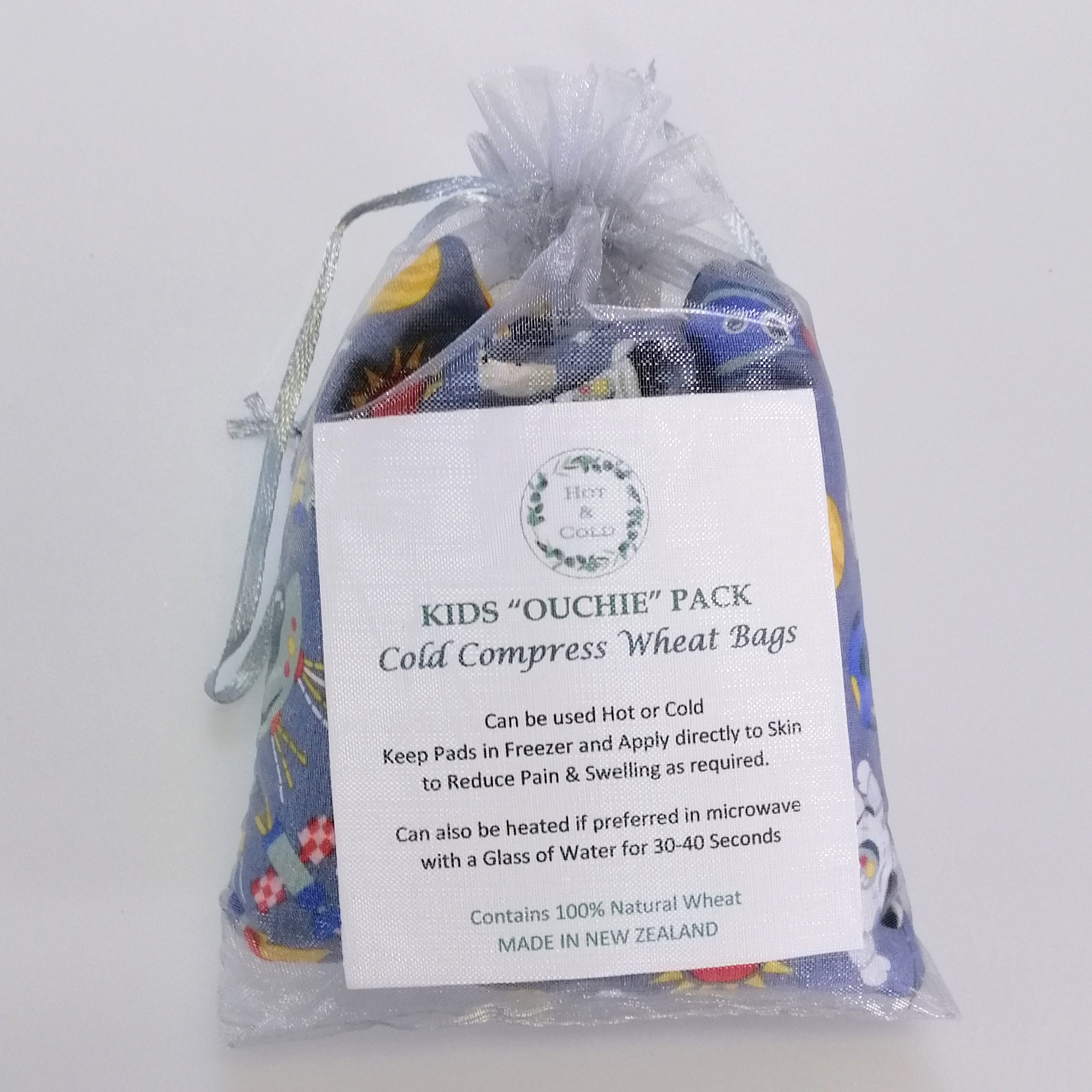 Kids 'Ouchie' Pack - Cold Compress Wheat Bag - Space