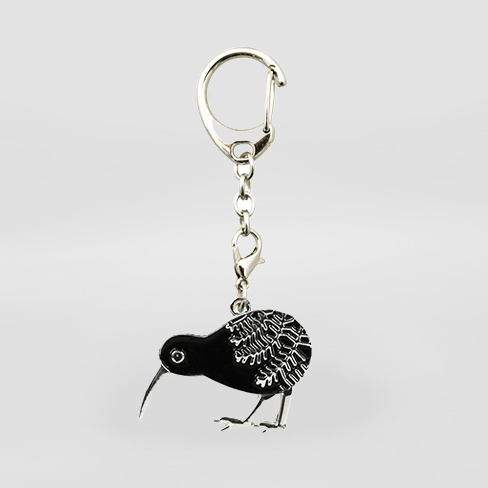 Keyring Charm - Fern Kiwi