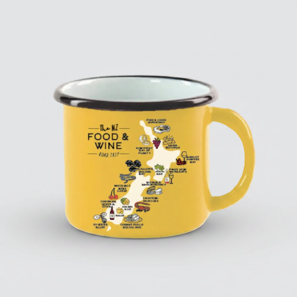 Moana RD - NZ Food & Wine Enamel Mug