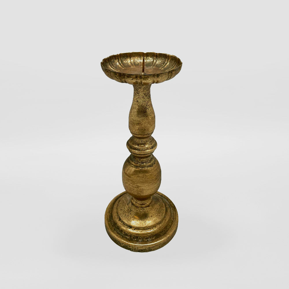 Gold Candle Stand