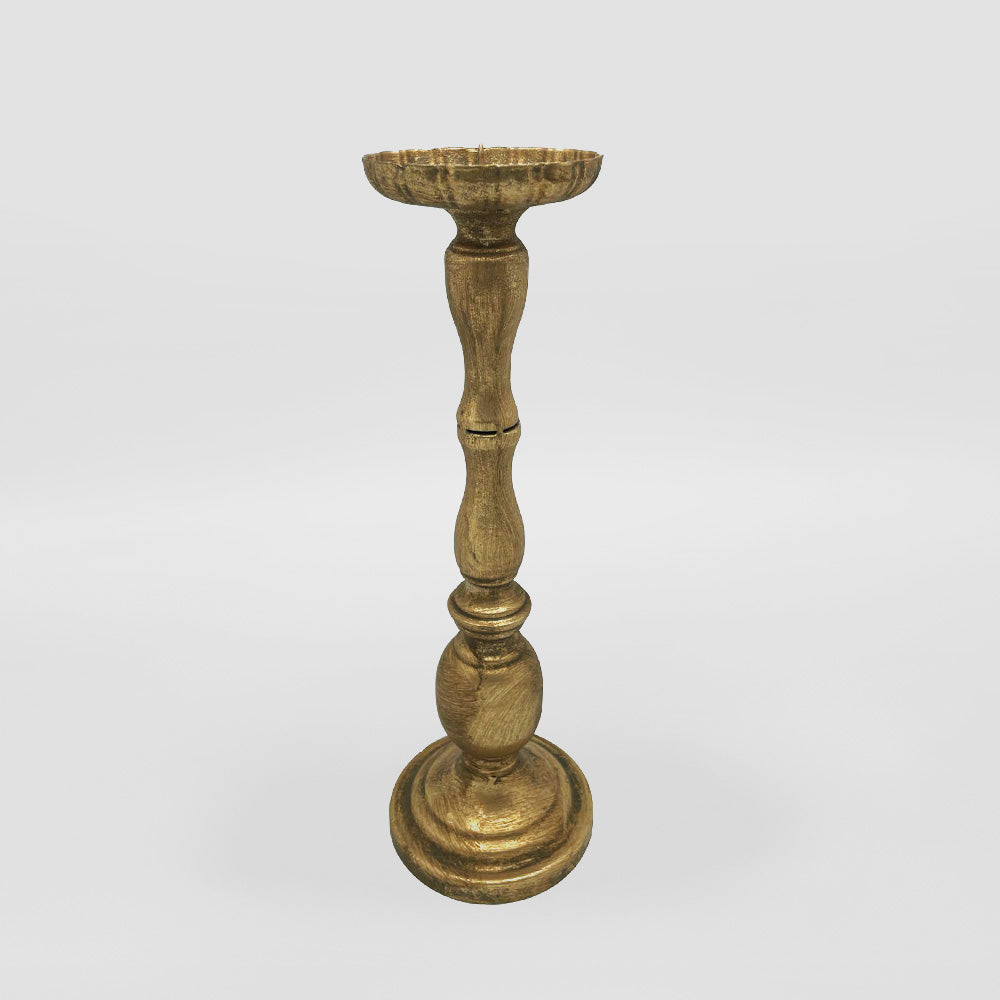 Gold Candle Stand