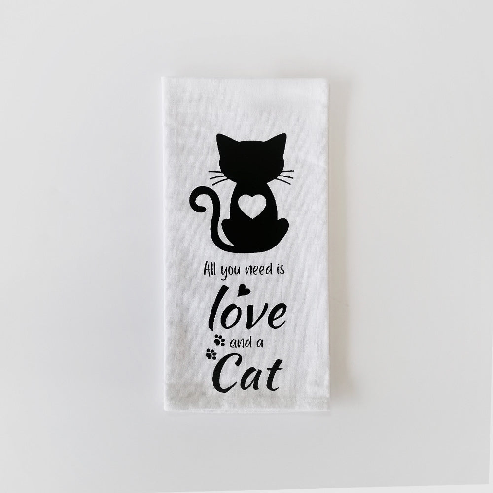 Tea Towel - 'Cats'