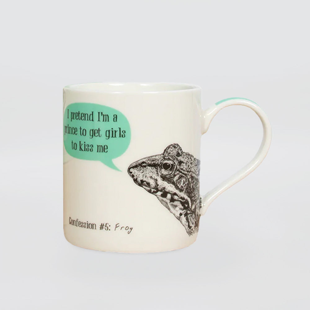 Frog Confessions Mug