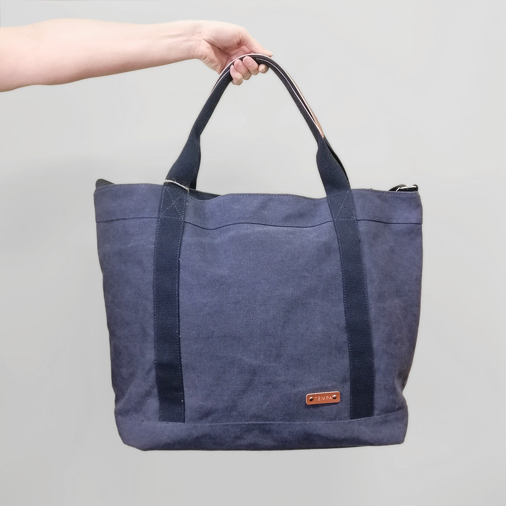 Kayce Tote Bag - Navy