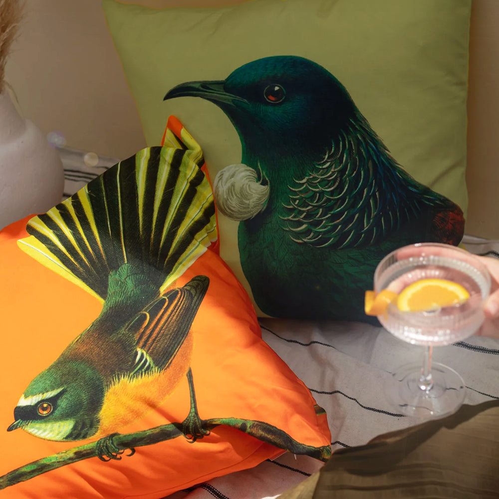Hushed Tui Cushion Cover
