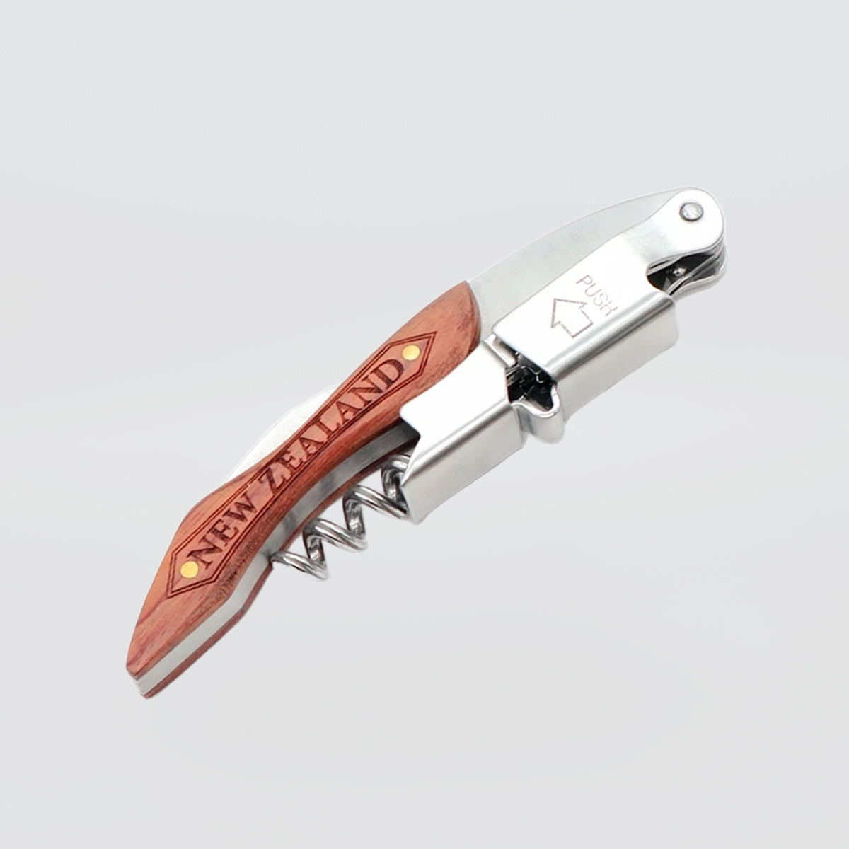 NZ Wine Opener With Paua