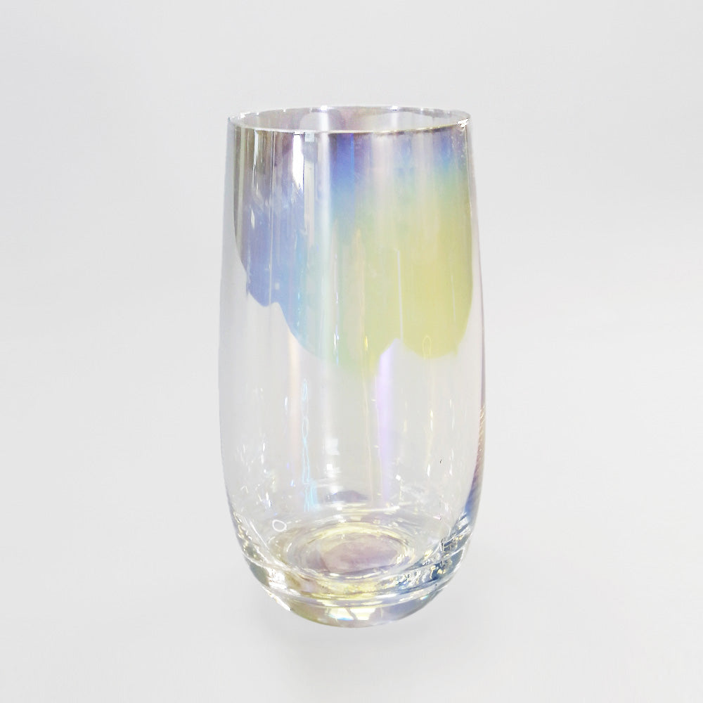 Iridescent Stemless Glass - 15cm