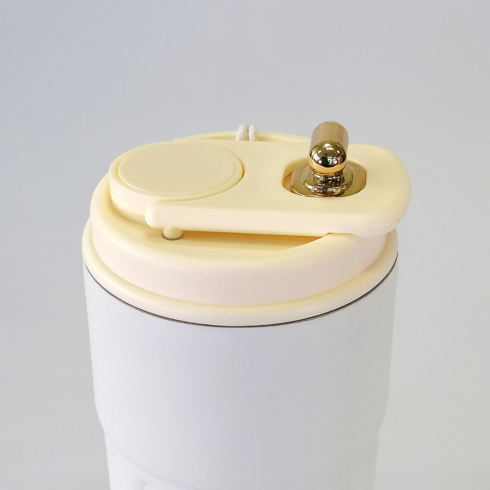 Coffee Mug With Temp - White