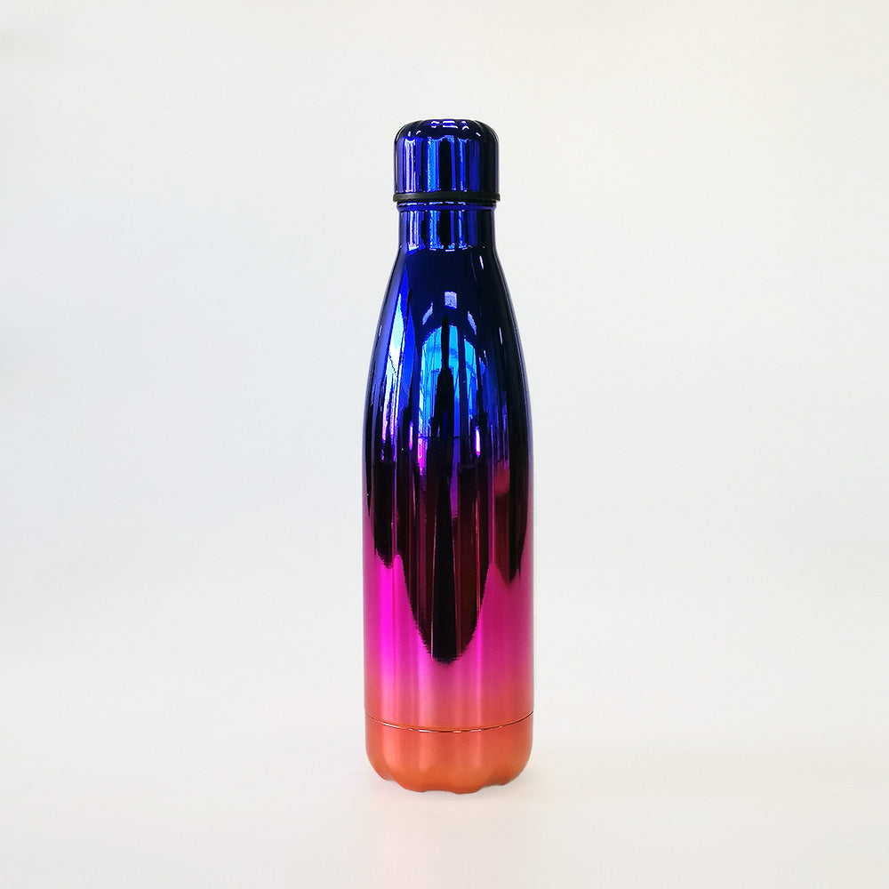 Iridized Insulated Bottle - Blue & Pink