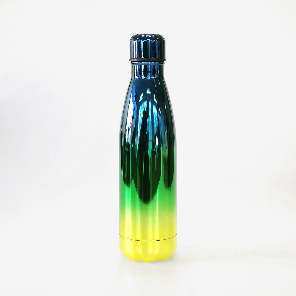 Iridized Insulated Bottle - Blue & Green