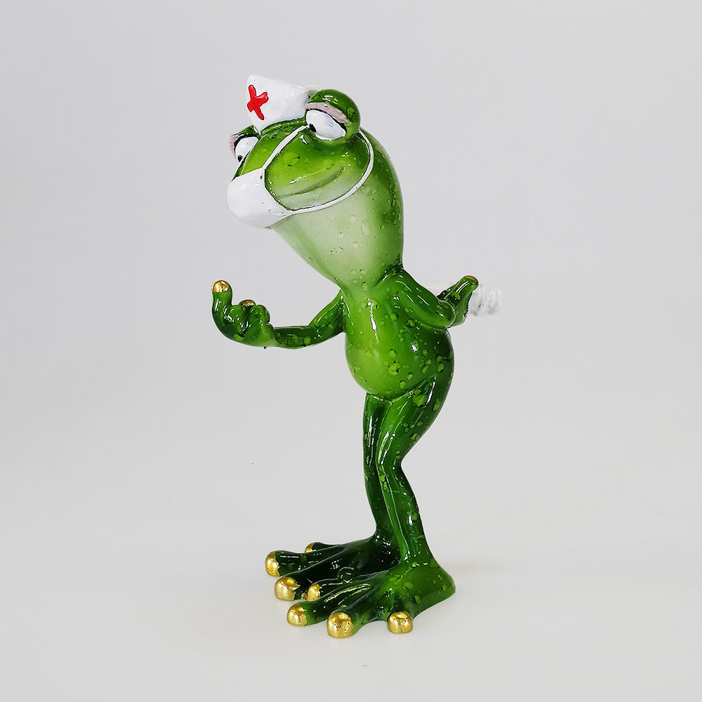 'Nurse' Frog - Figurine
