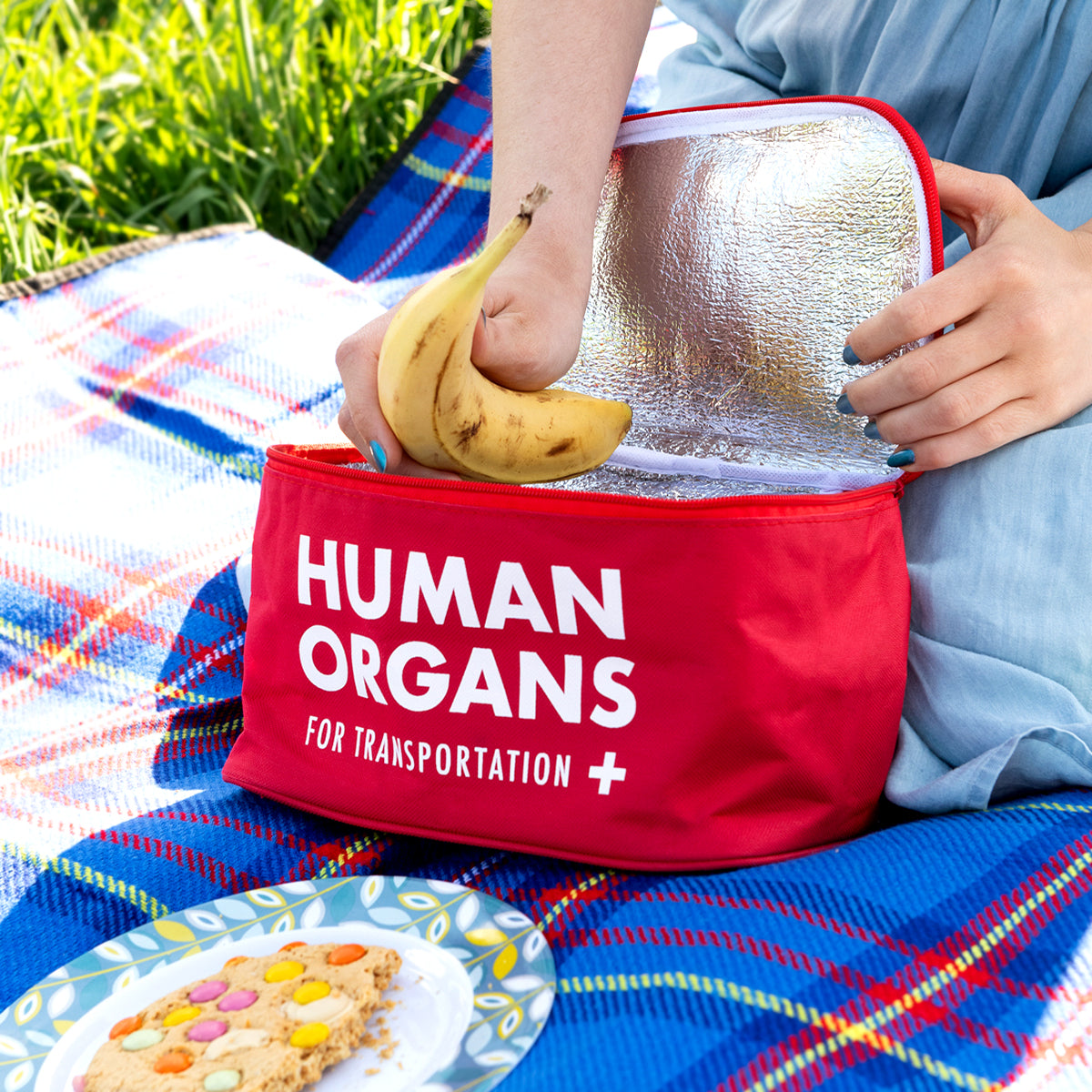 Lunch Bag - Human Organs For Transportation
