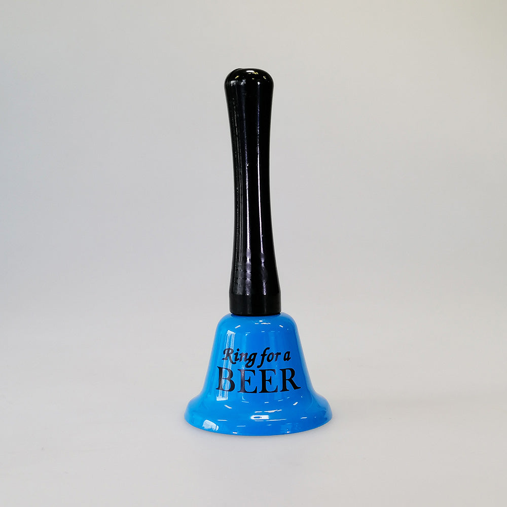 'Ring For A Beer' Bell - Blue 5.2x12cm