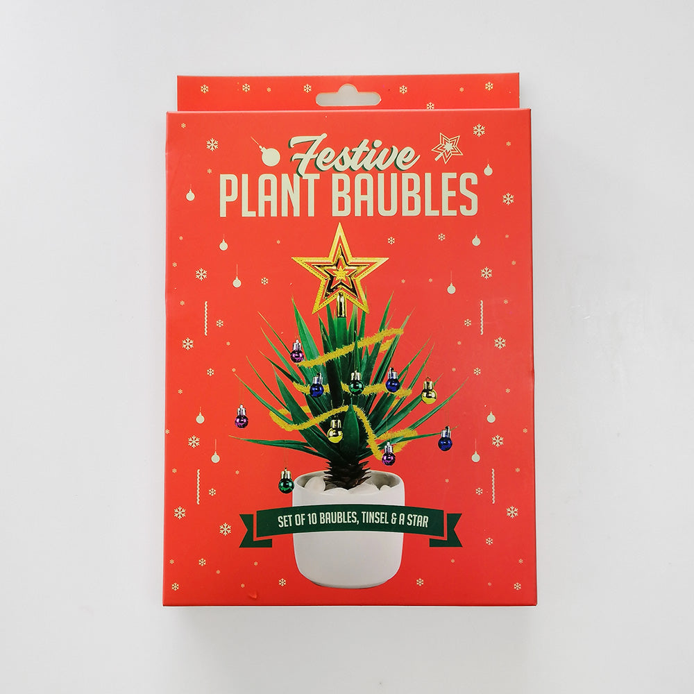 Festive Plants Baubles