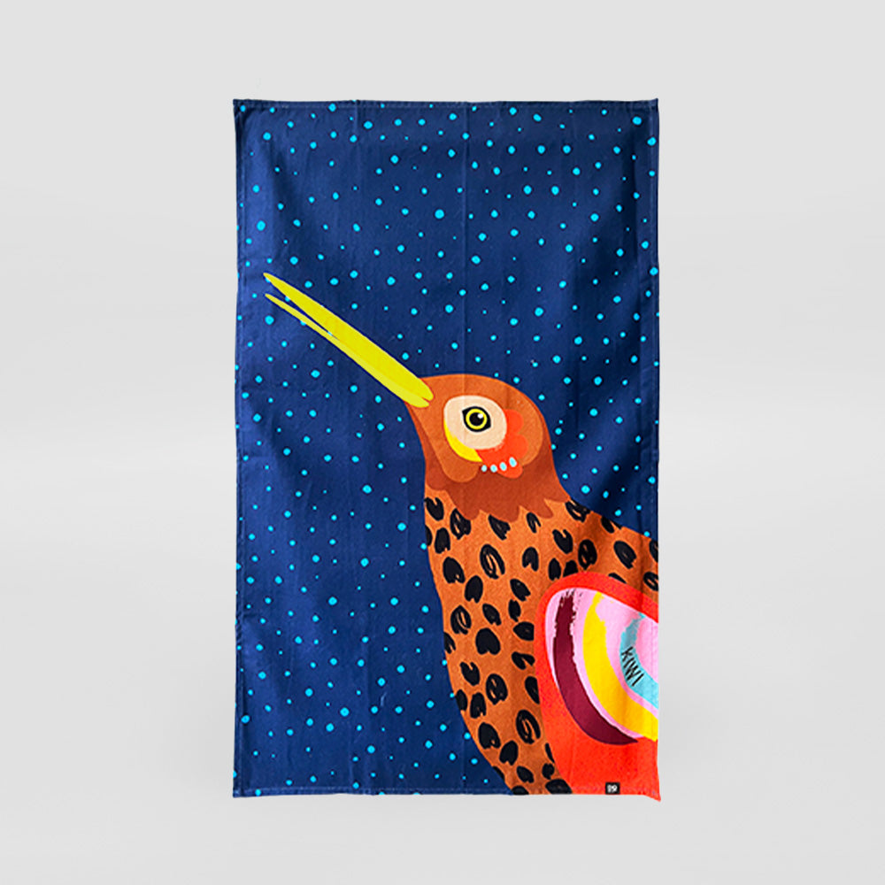 Tea Towel - 'Bold & Bright Kiwi'