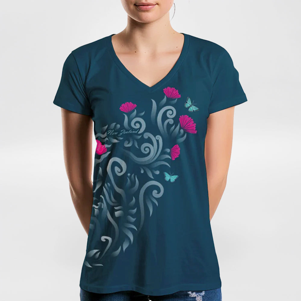 Pohutakawa' - Womens T-Shirt