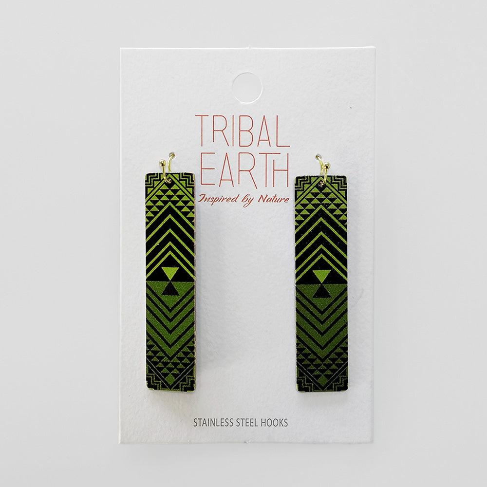 Tribal Earth' Aztec Earrings Set