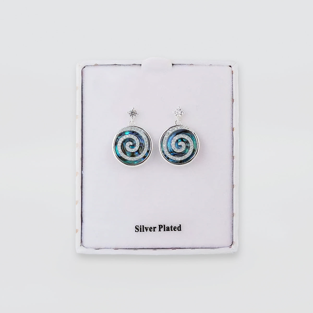 Paua Swirl Earrings