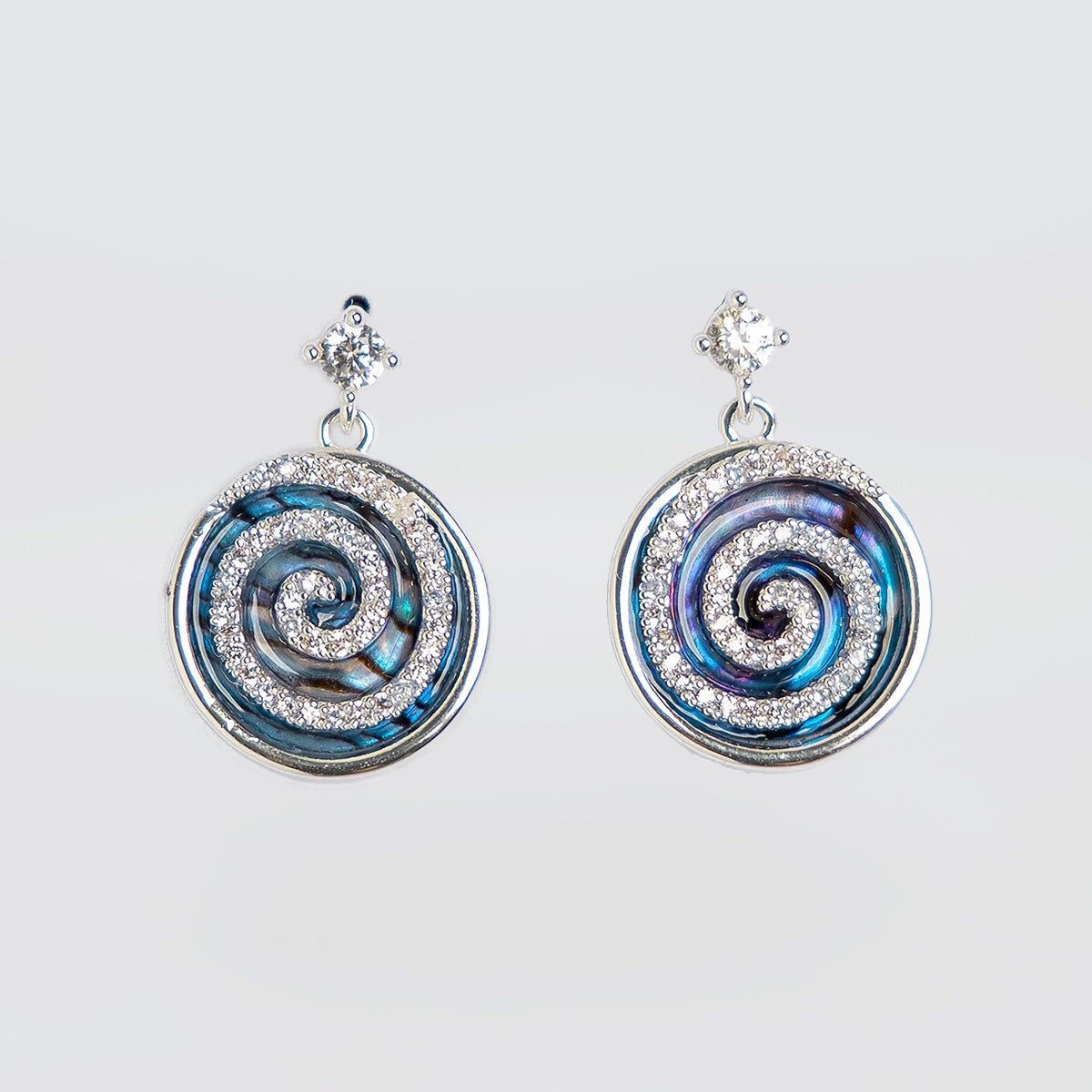 Paua Swirl Earrings