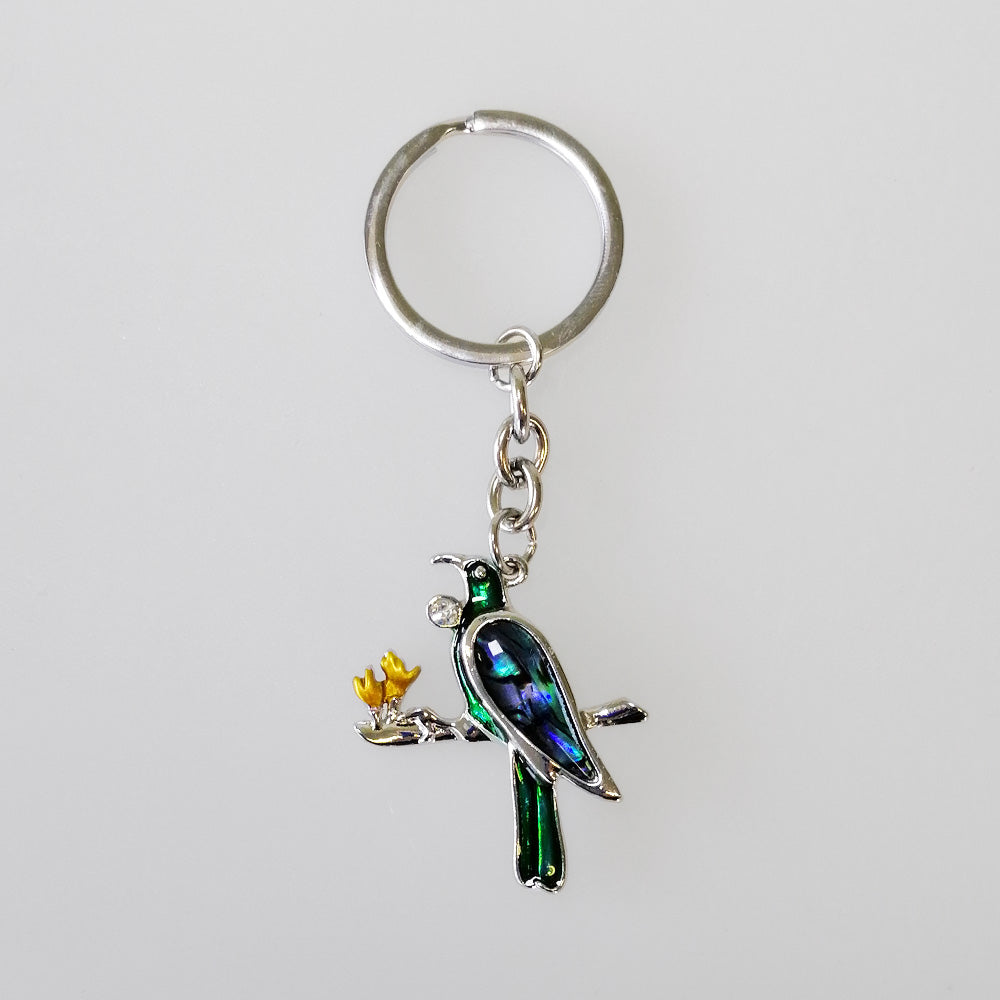 Kiwicraft - Paua Tui Keyring