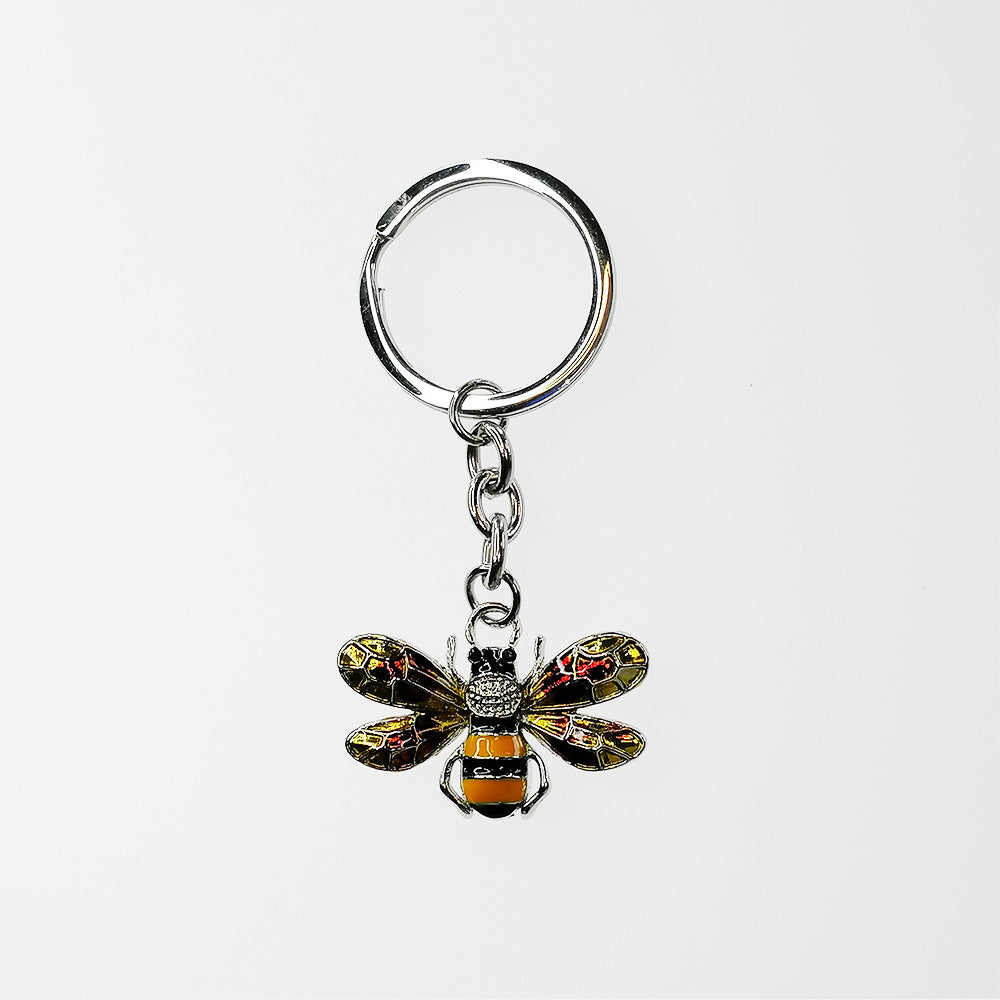 Kiwicraft S/Steel Keyring - Buzzy Bee