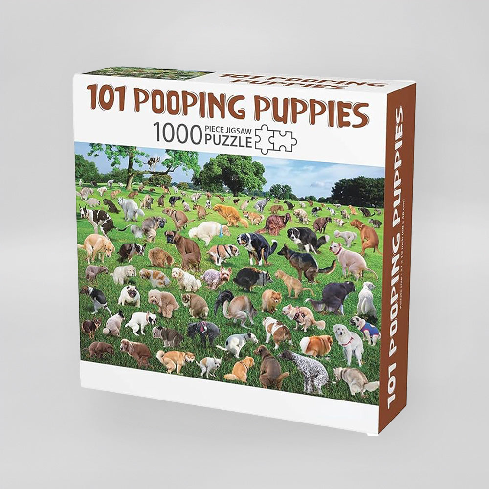 Pooping Puppies' Puzzle