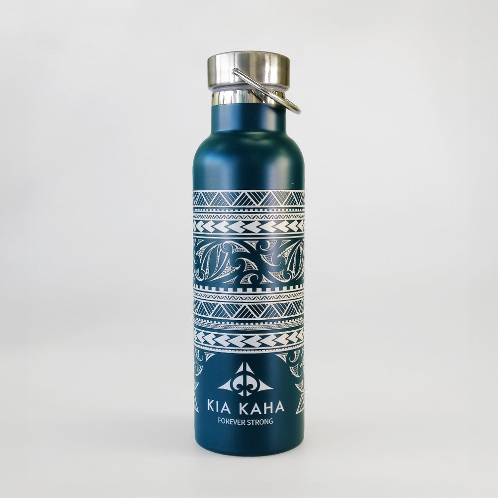 Kia Kaha Vacuum Bottle - Blue