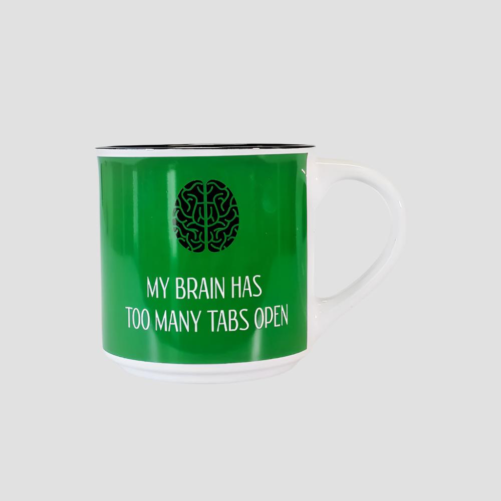 Boxed Mug - 'My Brain Tabs...' Mug