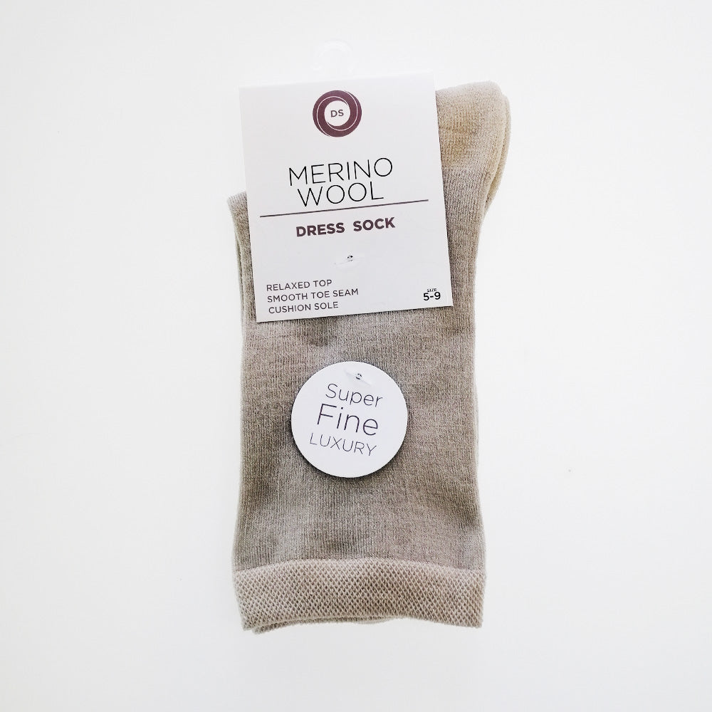 DS Merino Wool Dress Socks - Cushion Soles