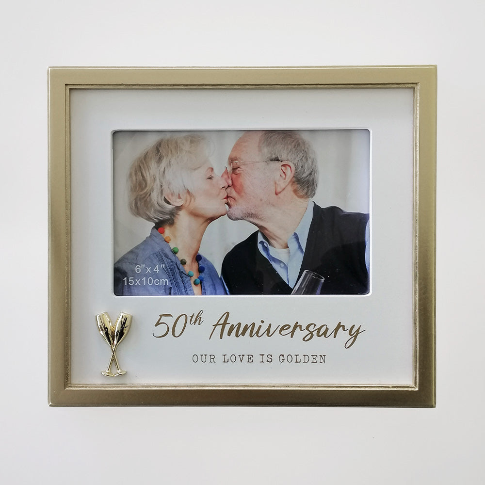 Gold Anniversary Frame - '50th'