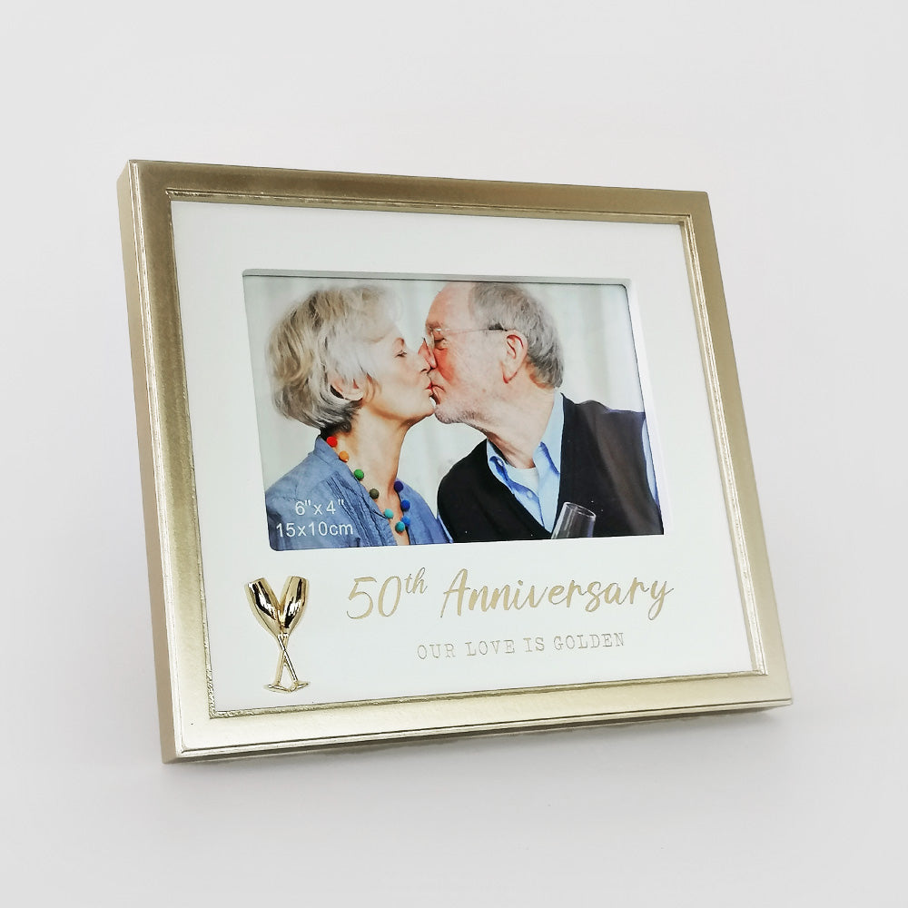 Gold Anniversary Frame - '50th'