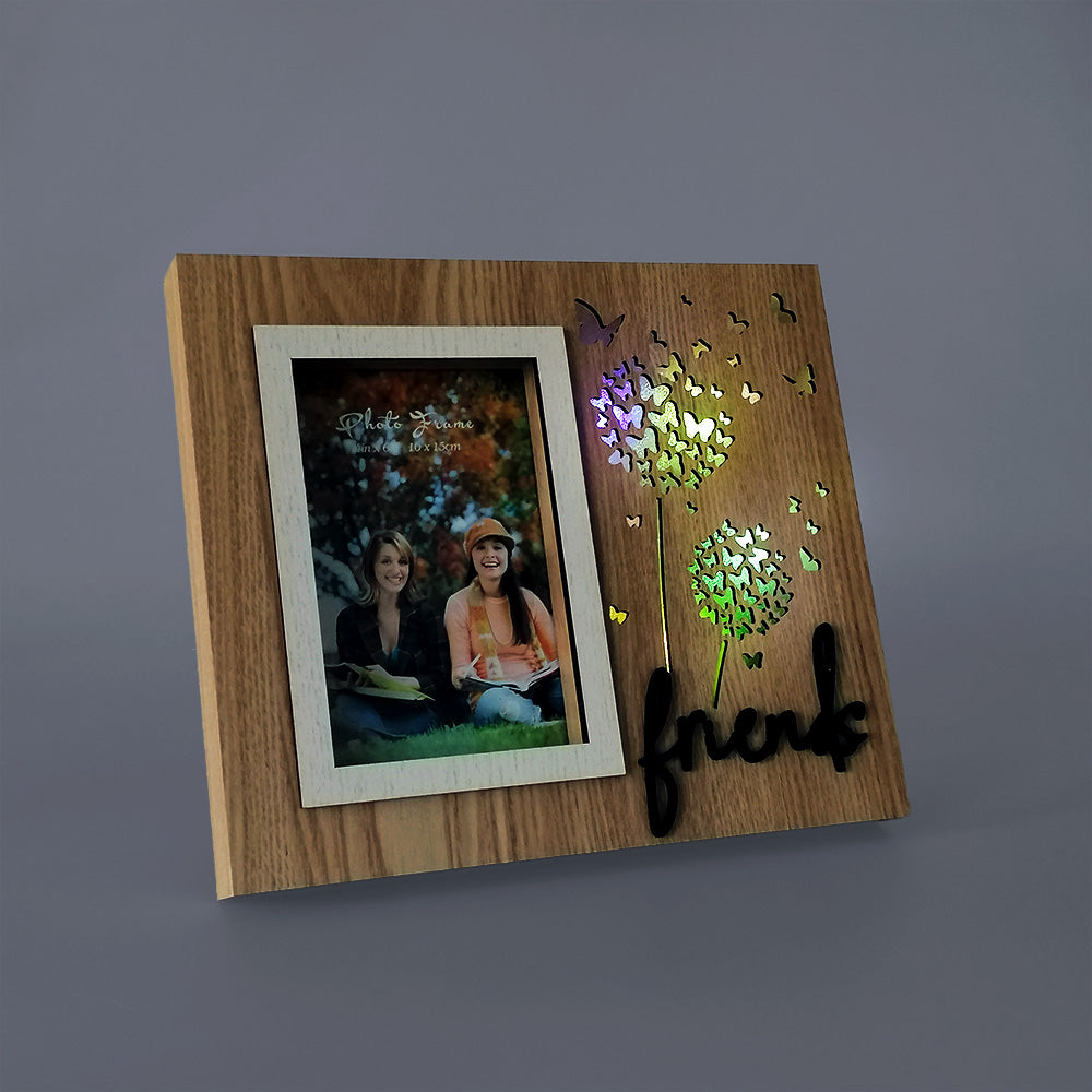 LED Embossed 'Friends' Frame