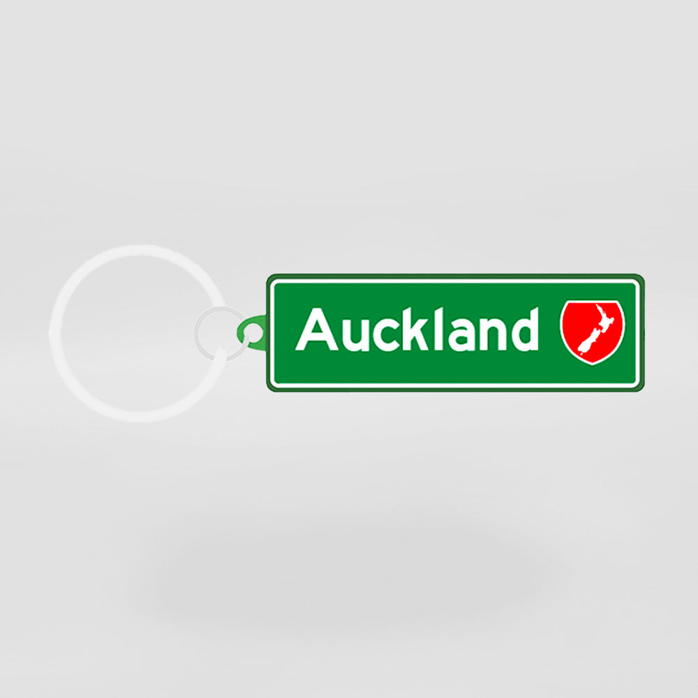 Moana RD - 'Auckland' Road Sign Keyring