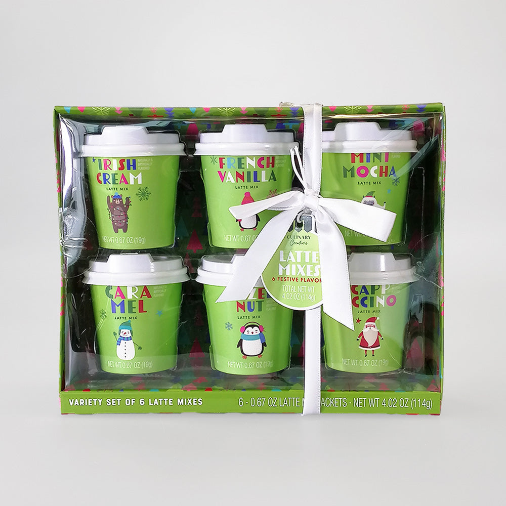 Mini Cup Xmas Coffee Mixes - 6pk