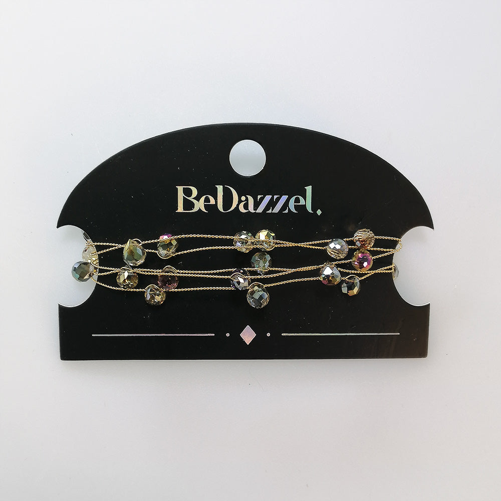 Bedazzle Bracelets - Crystals & Wire