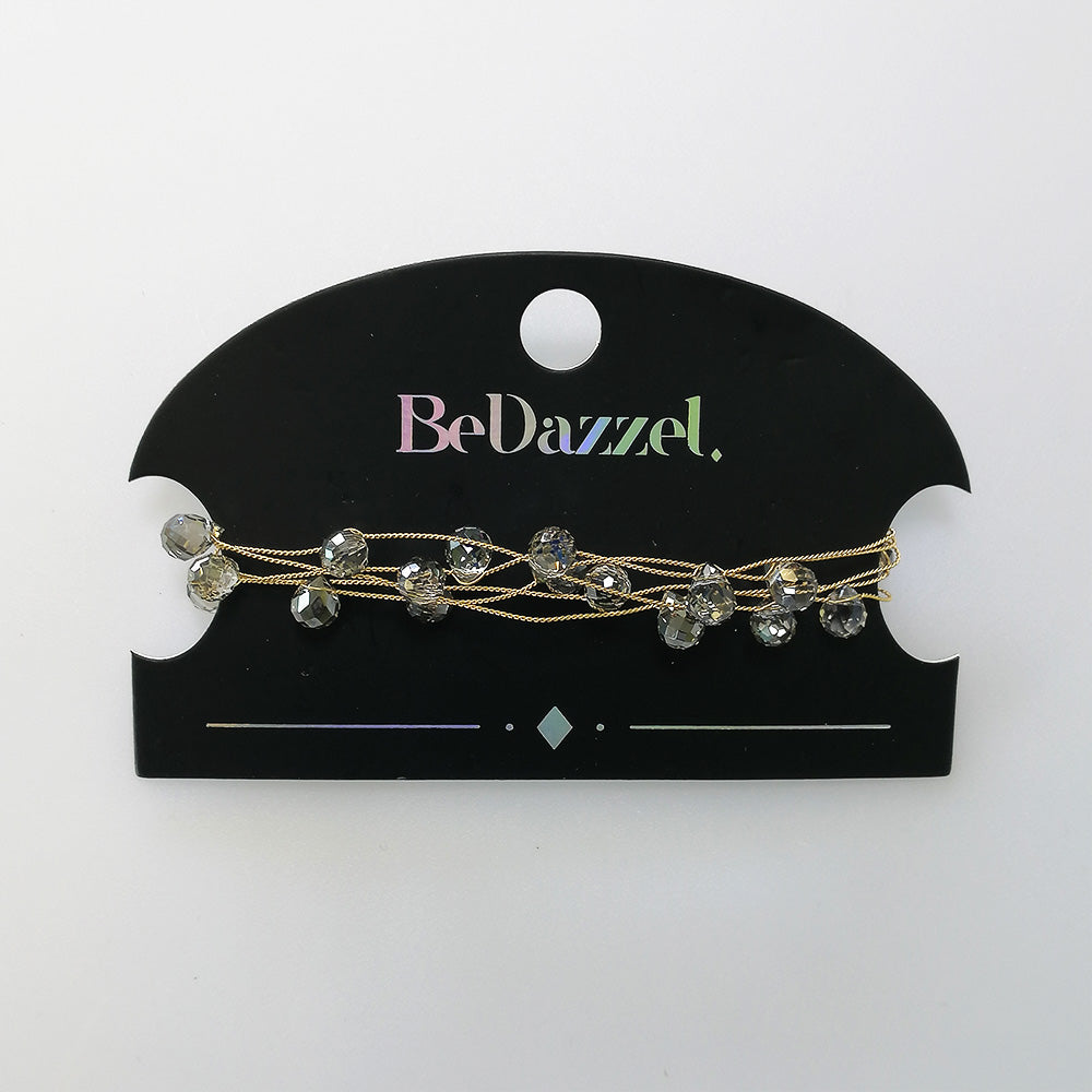 Bedazzle Bracelets - Crystals & Wire