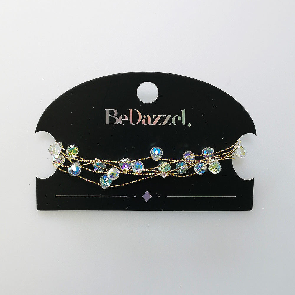 Bedazzle Bracelets - Crystals & Wire