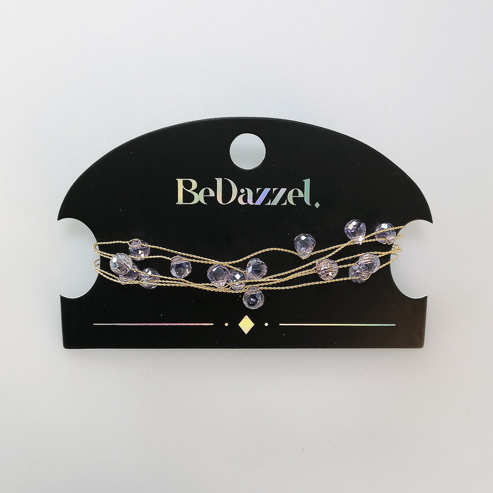 Bedazzle Bracelets - Crystals & Wire