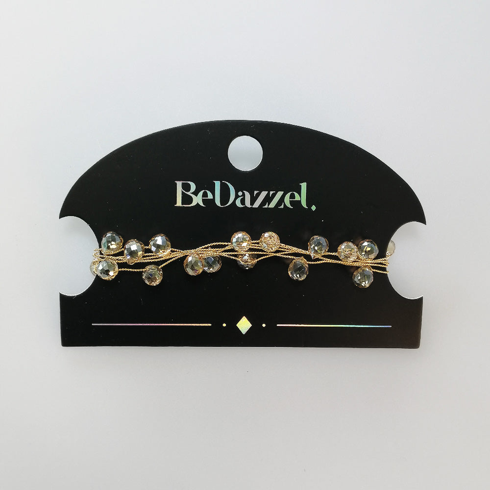 Bedazzle Bracelets - Crystals & Wire