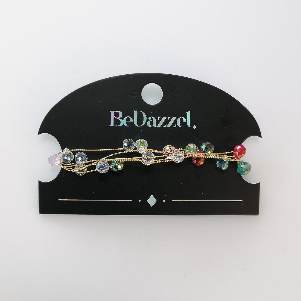 Bedazzle Bracelets - Crystals & Wire