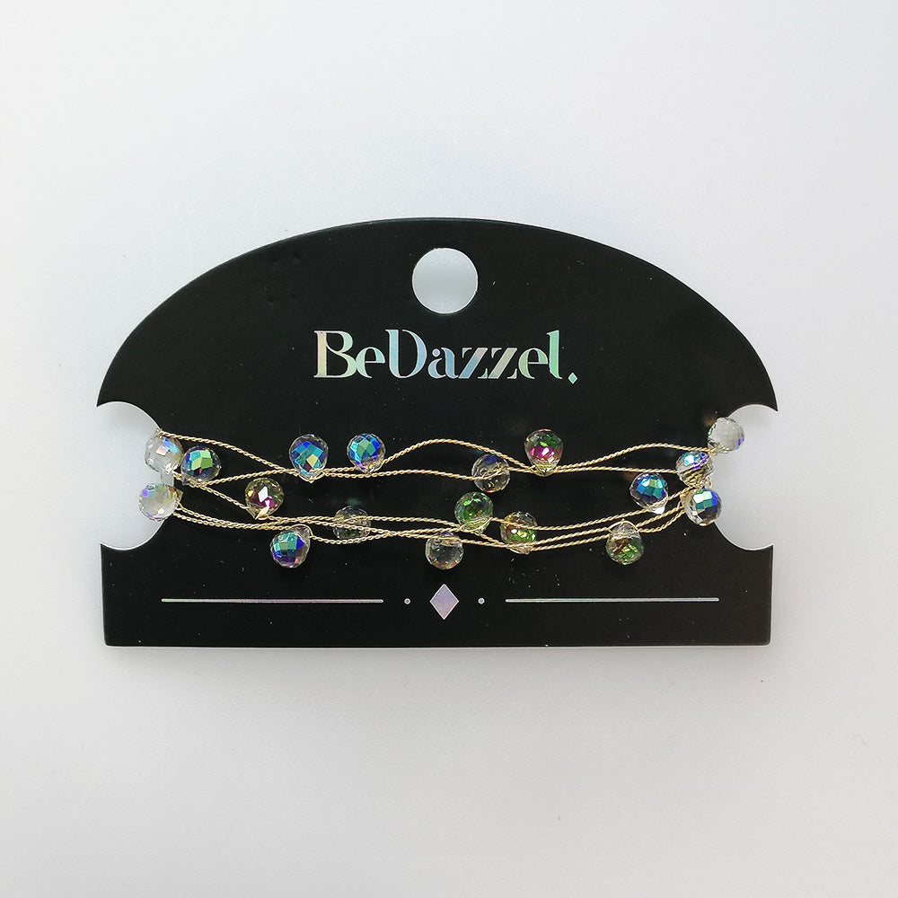 Bedazzle Bracelets - Crystals & Wire