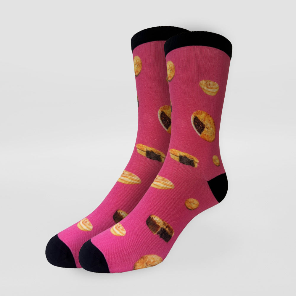 Printed Socks - Pie